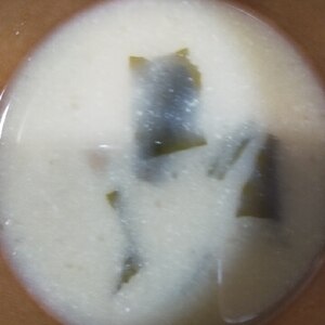 大根おろしとわかめのスープ